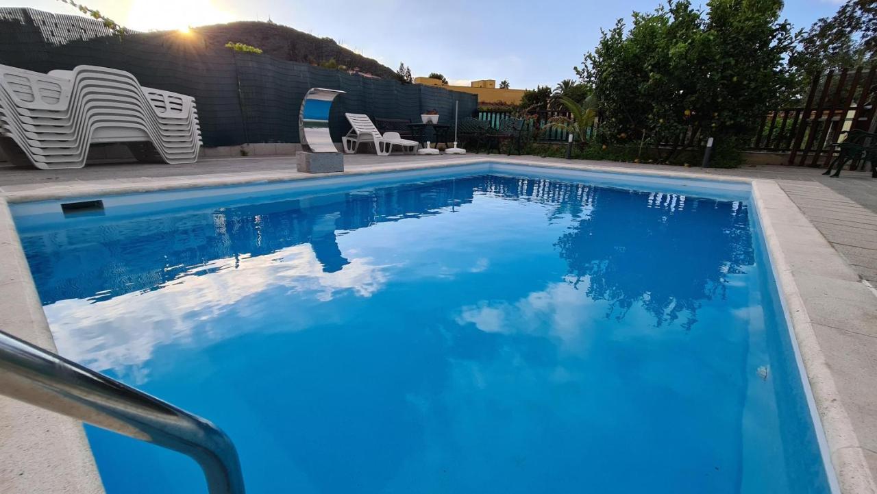 Vila El Llanete Vega de San Mateo Exteriér fotografie